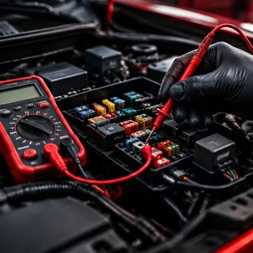 Autó elektromos rendszerének műszeres ellenőrzése